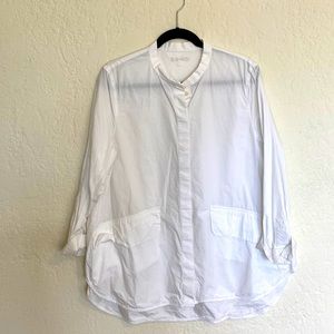 Cos Chinese Collar Button Down